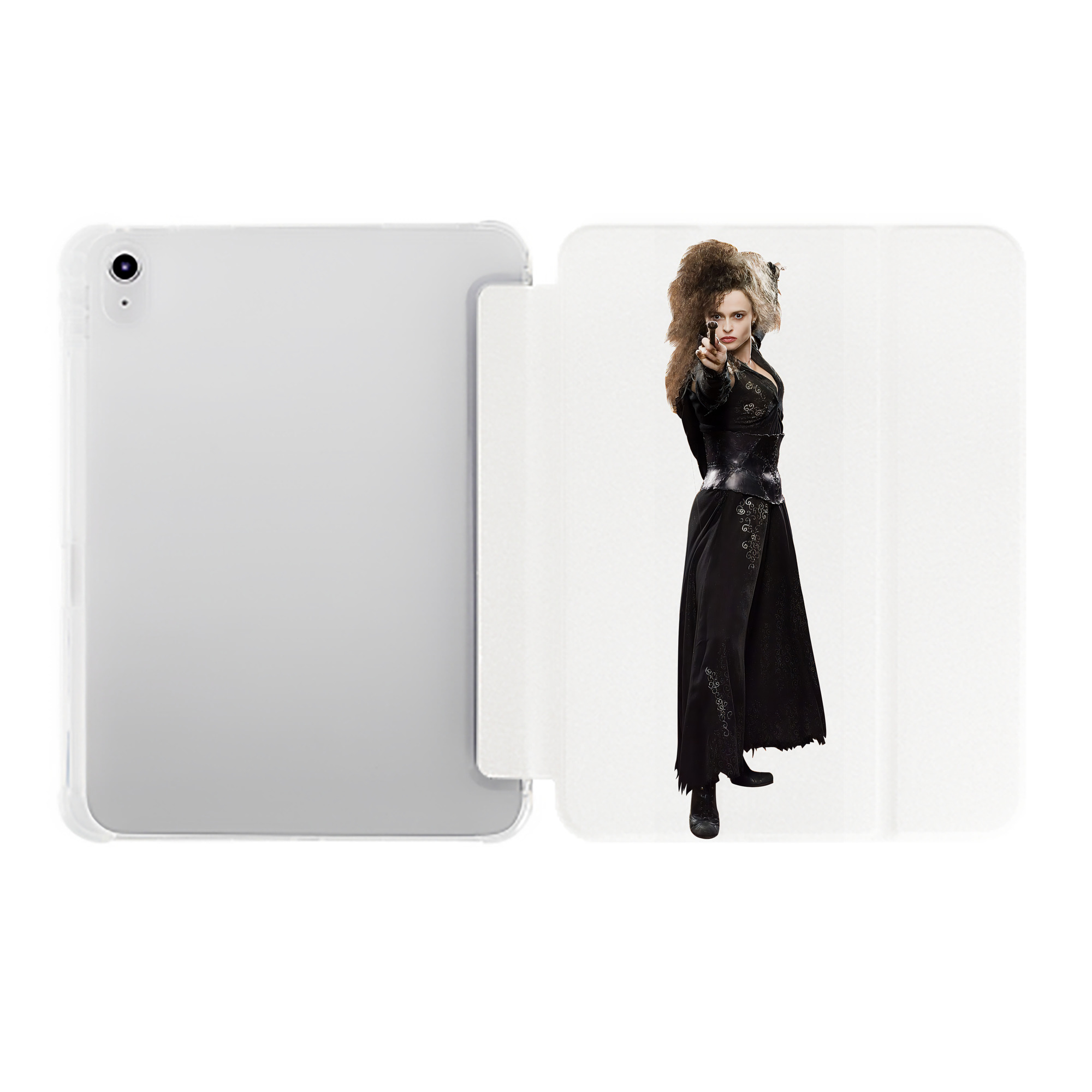 （画像用） Harry Potter ハリー・ポッターシリーズ IPad ケース ペン収納付き 三つ折りスタンド PUレザー×シリコン 対応機種9.5/10.5/10.9インチ